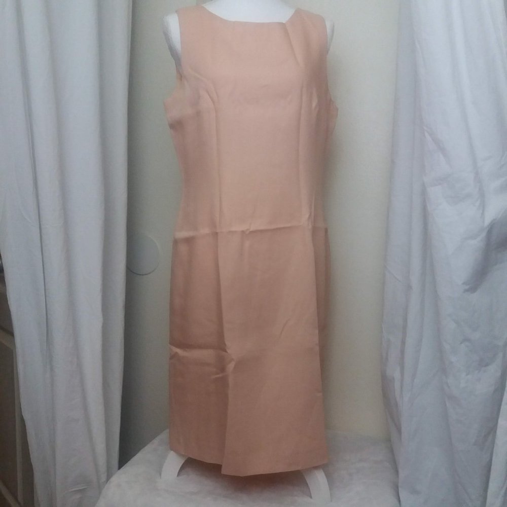 Pink Sheath Summer Dress
